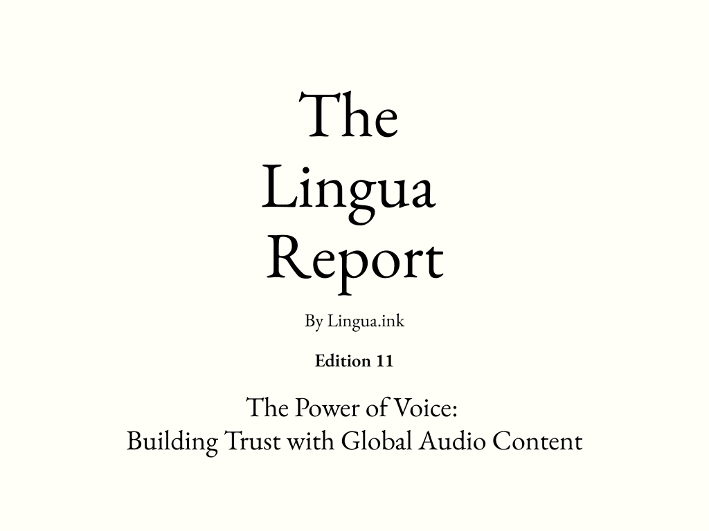 The Lingua Report – Edition 11